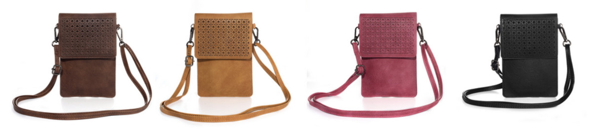 Sac Bandoulière pour téléphone - 4 couleurs