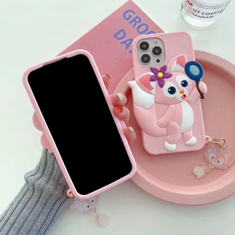 Coque iPhone Rose Kawaii