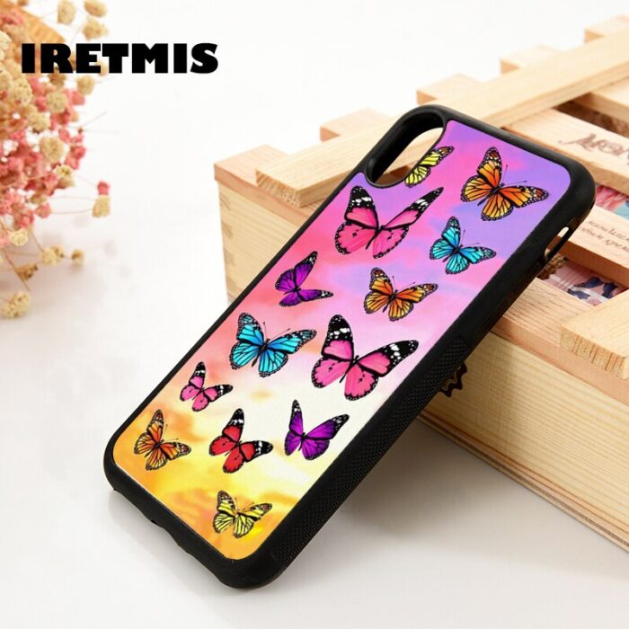 Coque iPhone Papillon