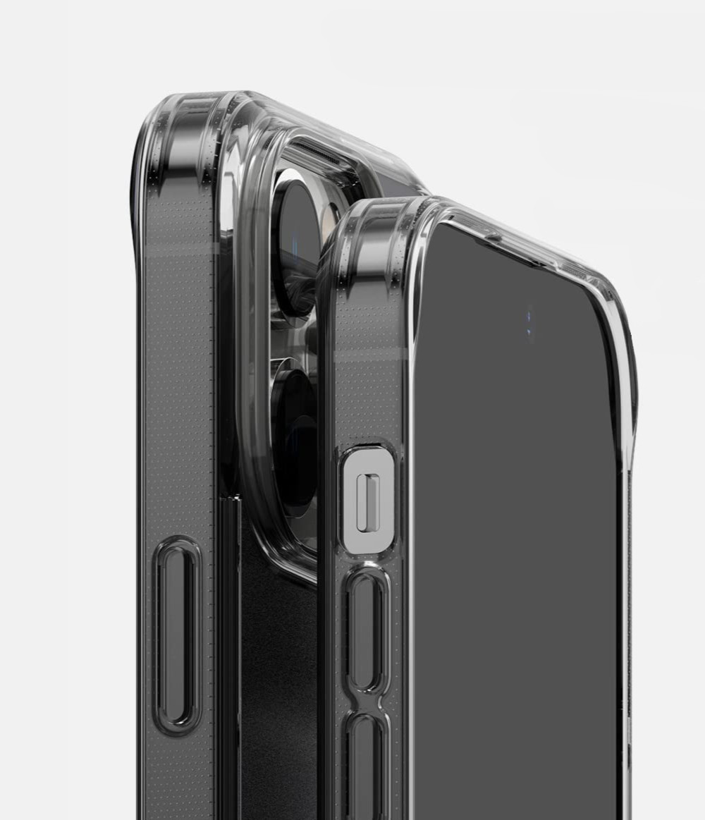 Coque Transparente iPhone 14 Pro (noir)