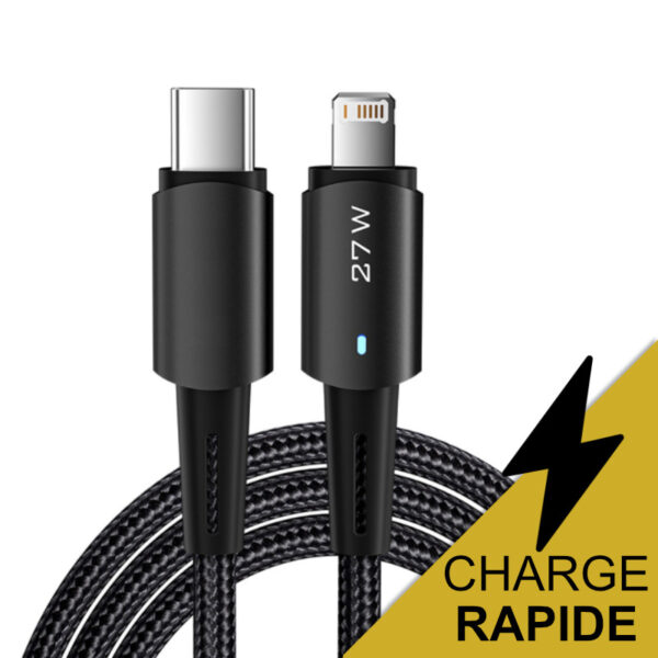Cable USB-C vers lightning - iZPhone