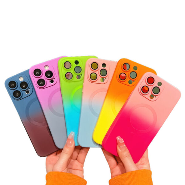 Coque iPhone dégradé couleurs