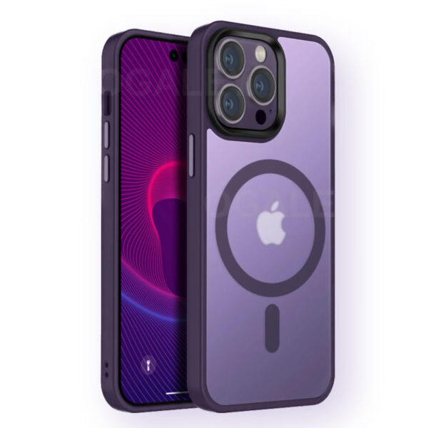 Coque iPhone Violet de Luxe