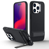 Coque iPhone 14 ESR, béquille en métal, grade militaire.