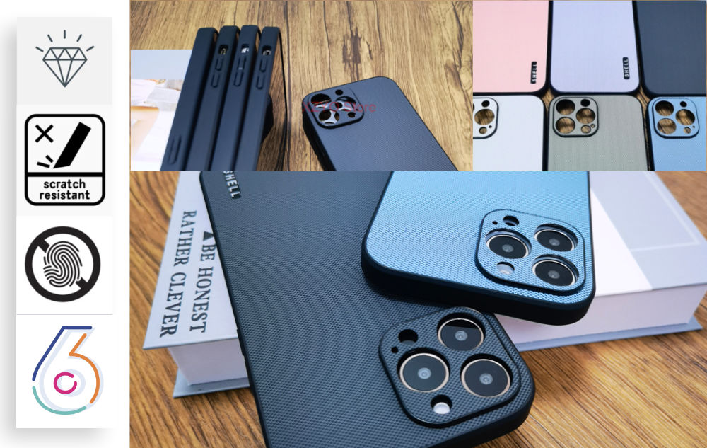 Coque iPhone 13 Luxe - 6 couleurs