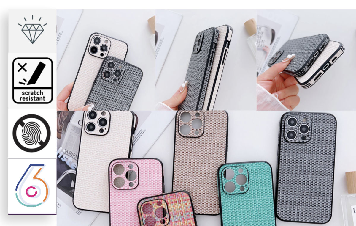 Coque iPhone Mode - 6 couleurs Tendances