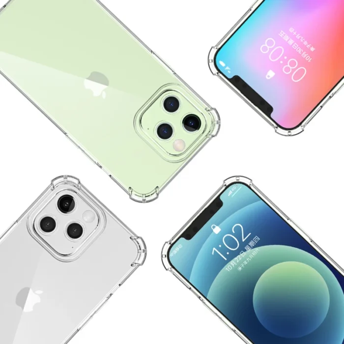 Coque iPhone 15 Transparente avec Protection renforcée