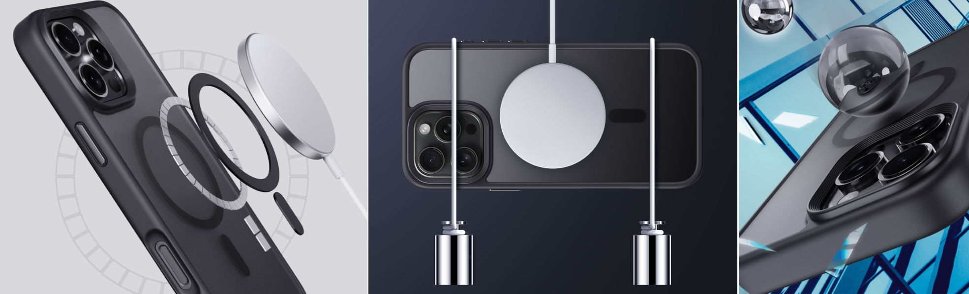 Coque iPhone 16 Compatible MagSafe