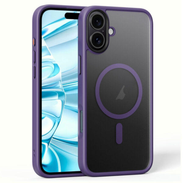 Coque iPhone 16 Magnétique Purple