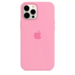 Coque Silicone iPhone 16 Rose Bonbon