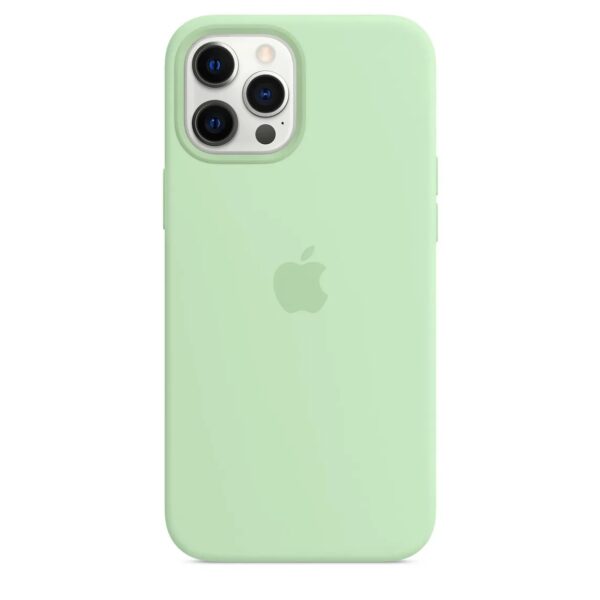 Coque silicone iPhone Pistache