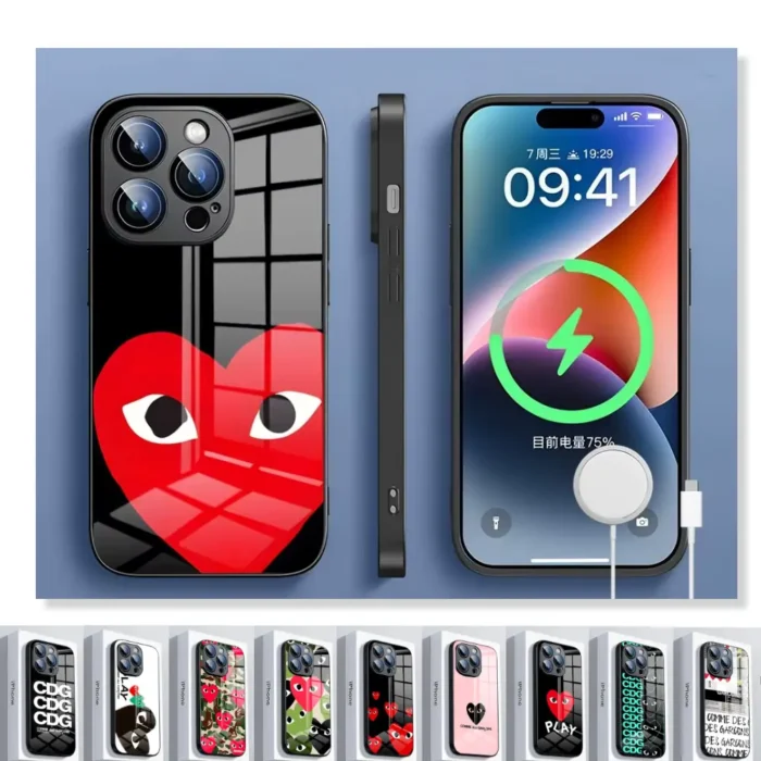 Coque iPhone CDG Luxe - Spécial Édition