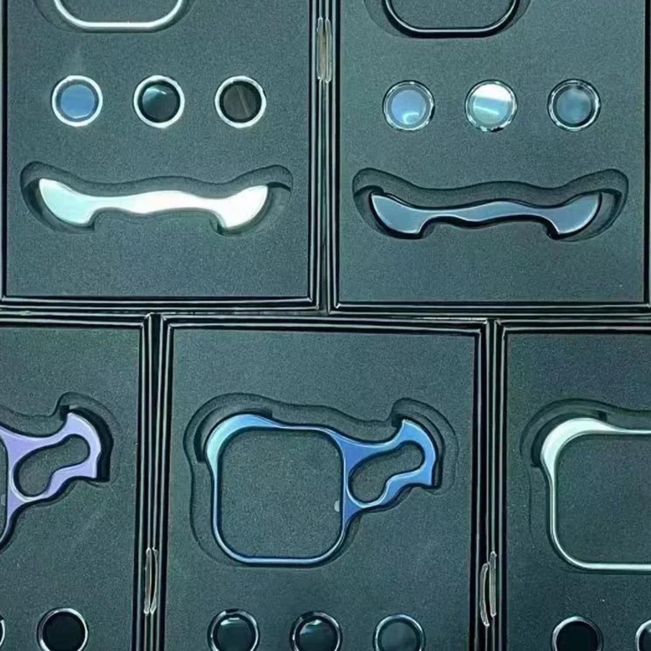 Protection en alliage métallique des objectifs photo pour Apple iPhone 