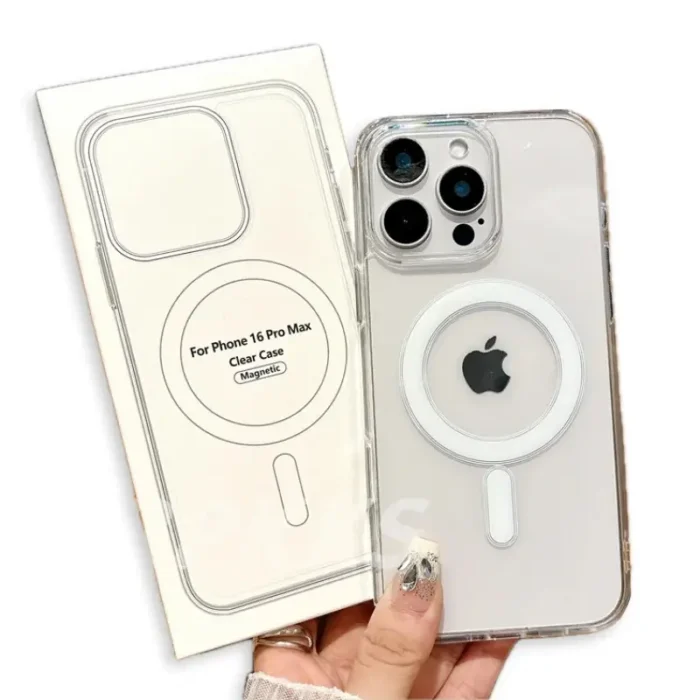 Coque iPhone 16e Transparente et Magnétique