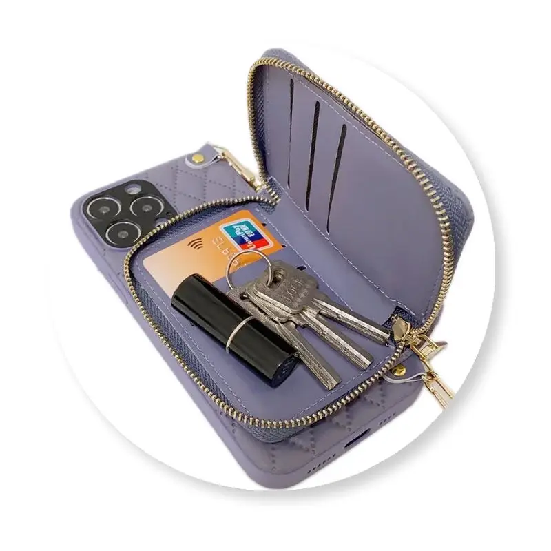 Coque téléphone avec cordon noir iPhone 15 Pro avec tour de cou