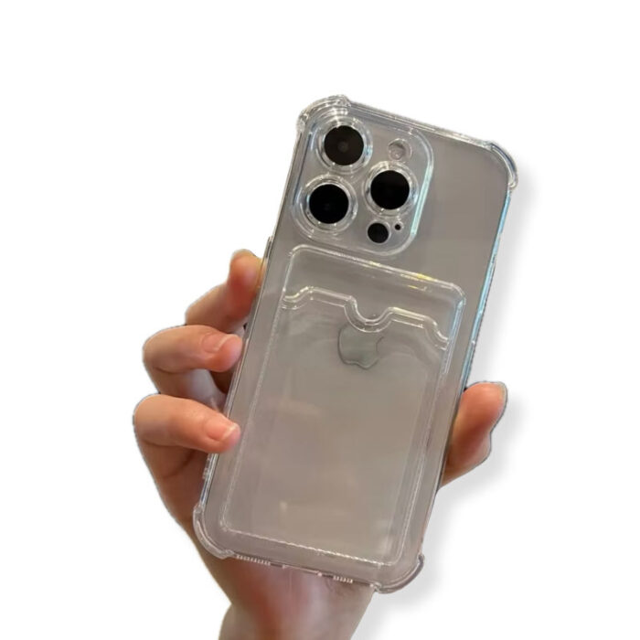 Coque Transparente porte-carte