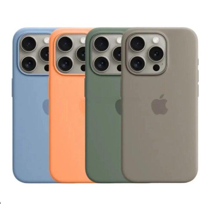 Coque iPhone 15 Pro Max Silicone MagSafe