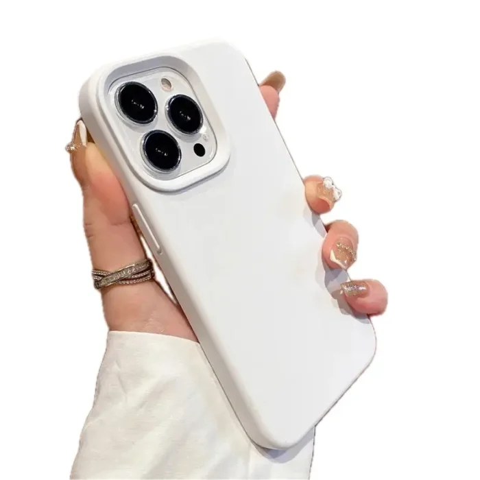 Coque silicone blanche