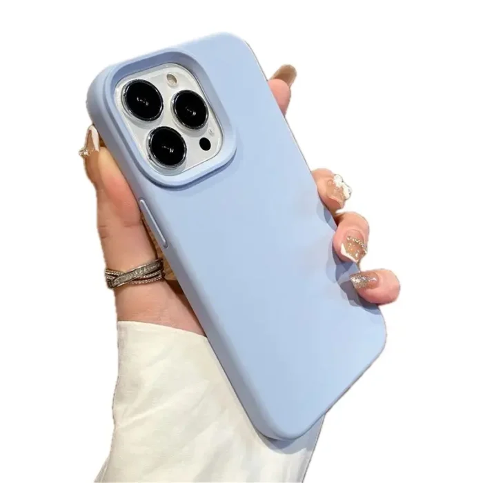 Coque silicone lilas