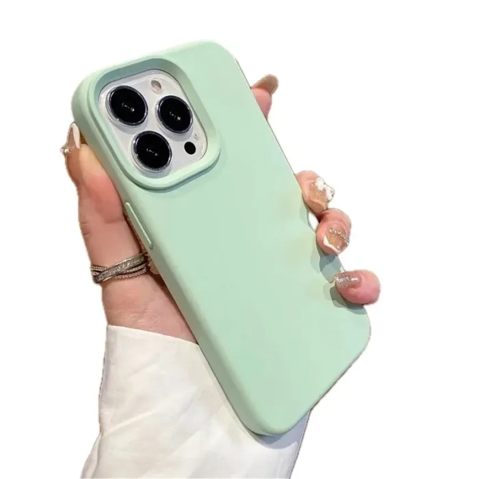 coque silicone vert pistache