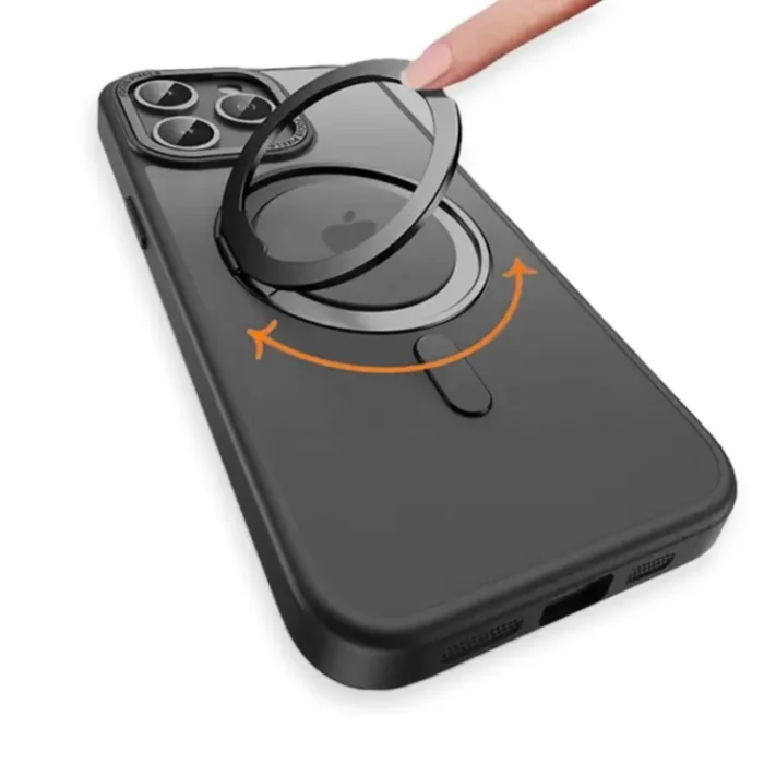 Coque iPhone 14 avec Anneau Rotatif