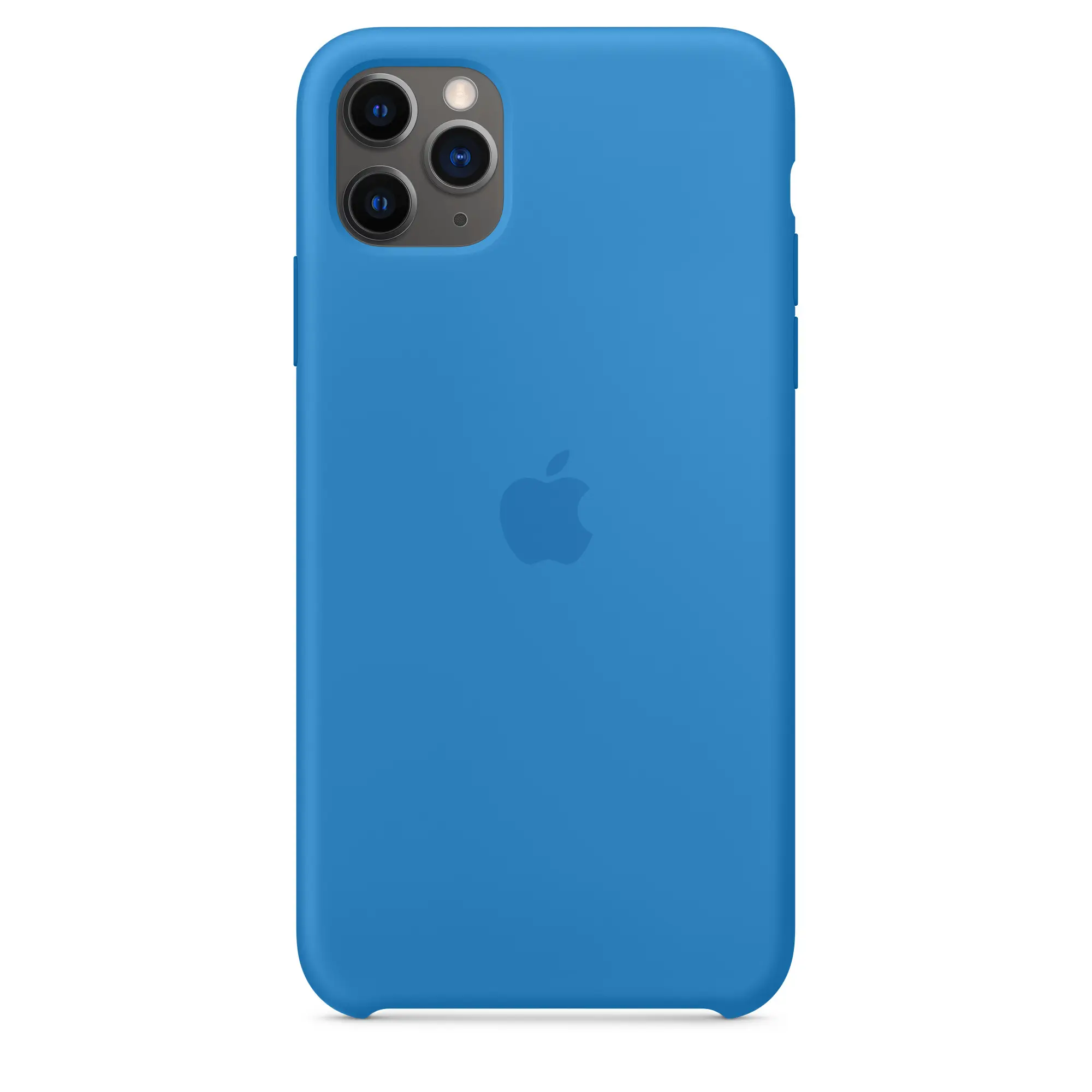 Coque iPhone 11 Pro Max silicone bleue – iZPhone