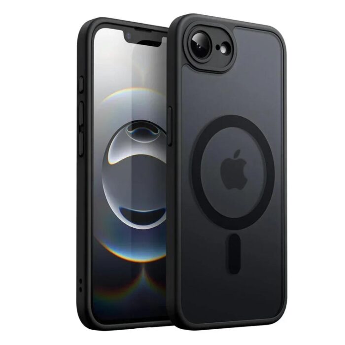 Coque iPhone 16e Noir transparente