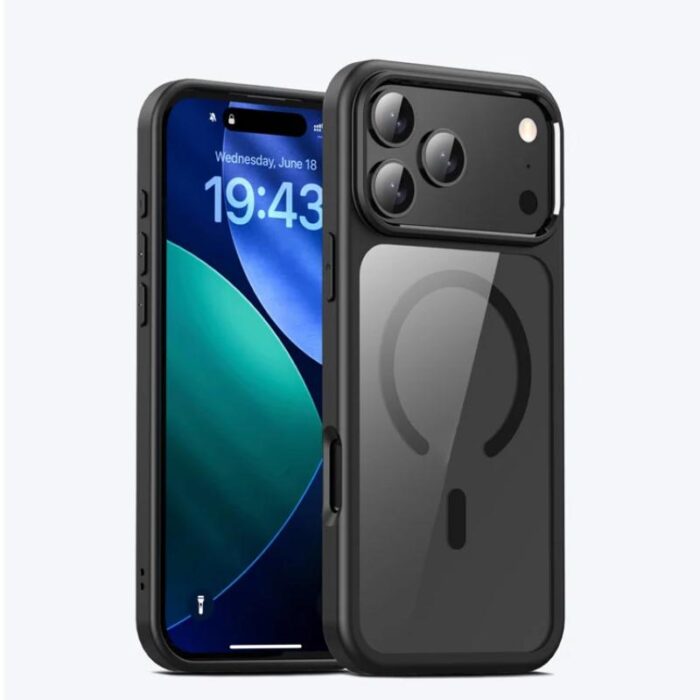 Coque iPhone 17 Noire MagSafe