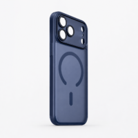 Coque iPhone 17 Pro Bleu vue 3-4