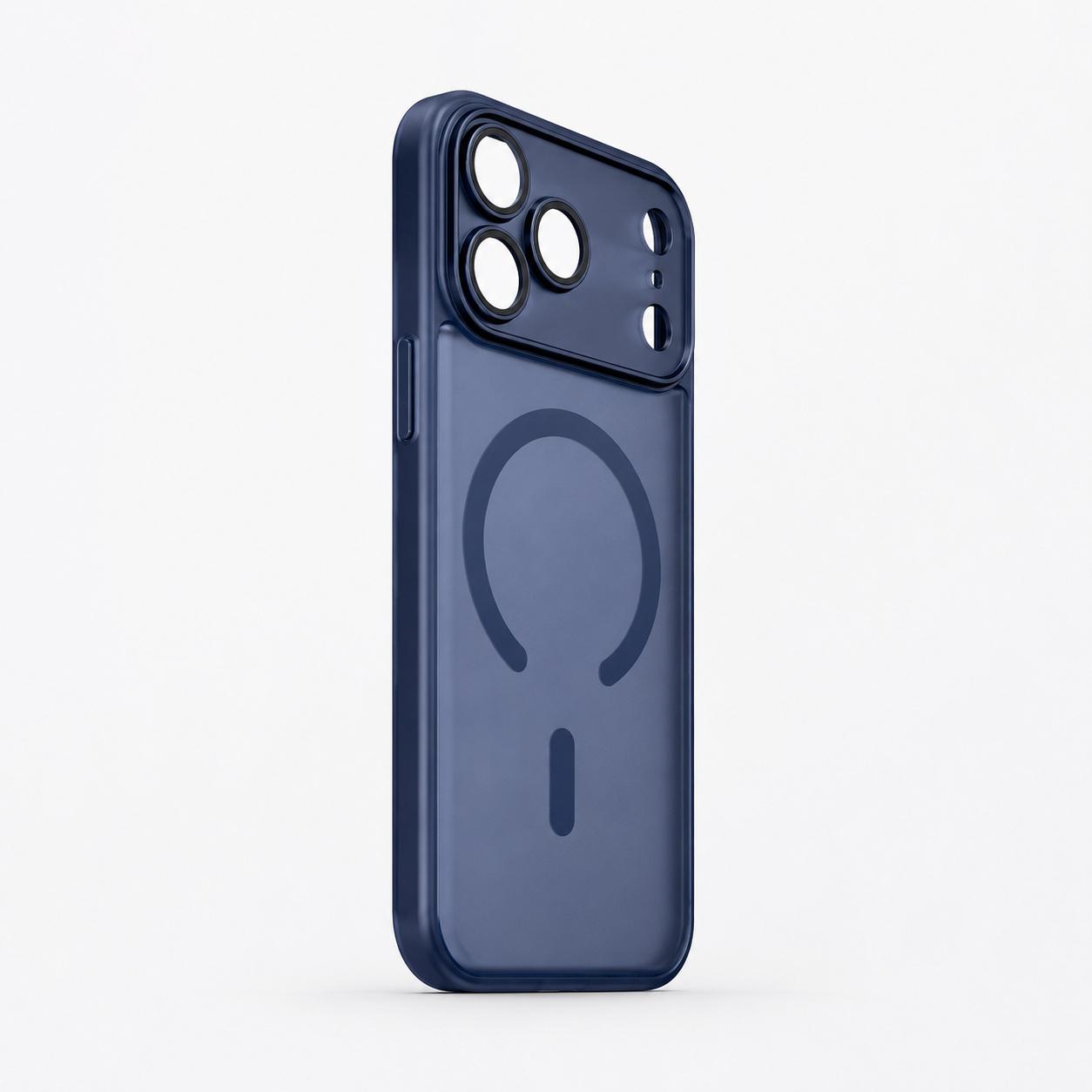 Coque iPhone 17 Pro Bleu vue 3-4