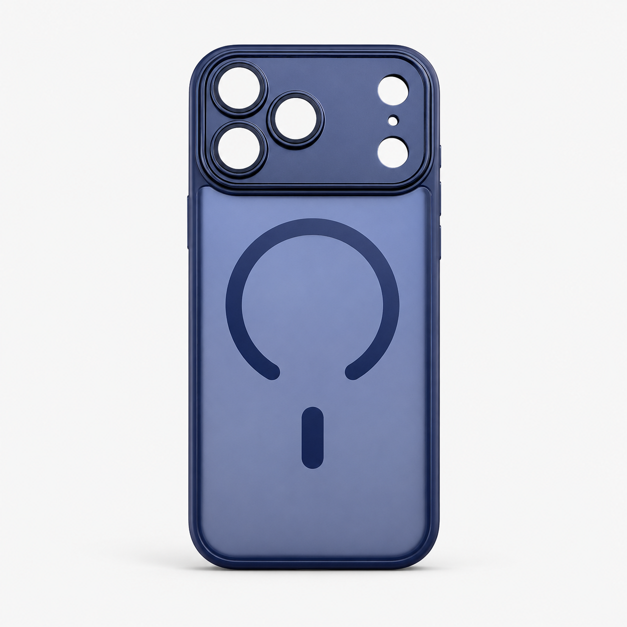 Coque iPhone 17 Pro Bleu vue de face
