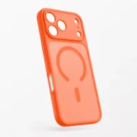 Coque iPhone 17 Pro Orange MagSafe Compatible