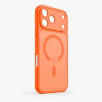 Coque iPhone 17 Pro Orange vue 3-4