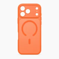 Coque iPhone 17 Pro Orange vue de face