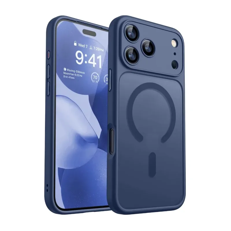 Coque iPhone 17 Pro Bleu