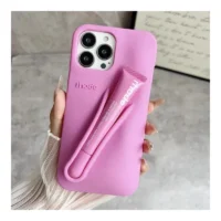 Coque iPhone 17 Pro brillant à lèvre