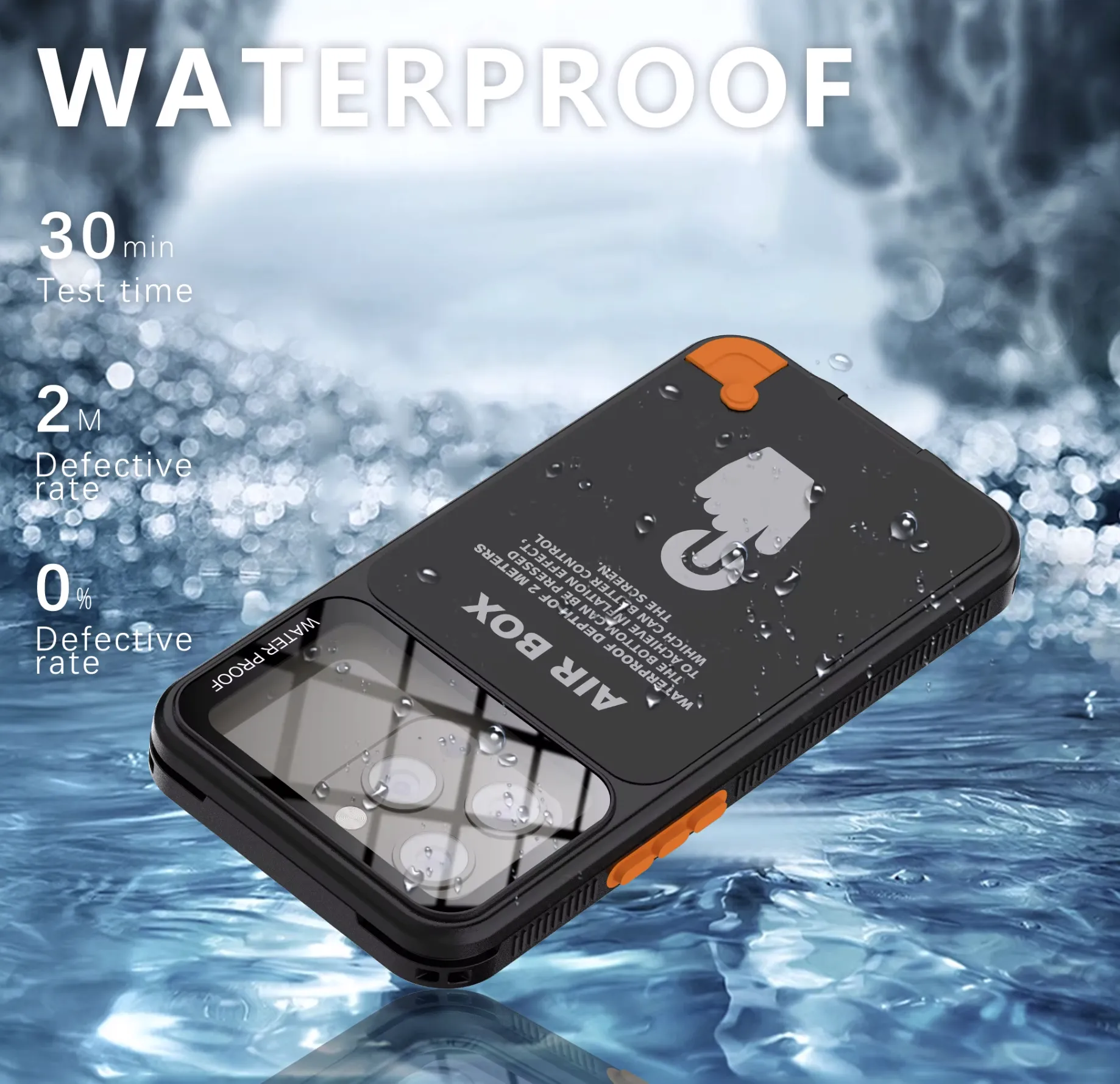 Coque iPhone 15 Waterproof