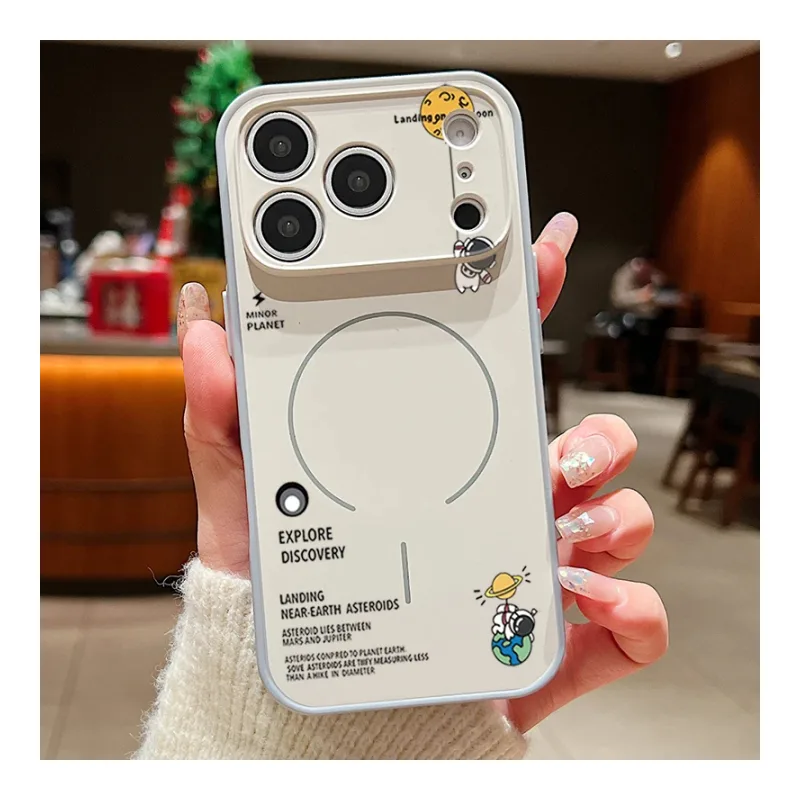 Cooque iPhone Astronaute – Coque Originale et Protectrice Gris