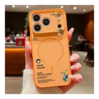 Cooque iPhone Astronaute – Coque Originale et Protectrice Orange
