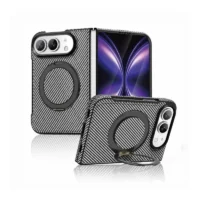 Coque iPhone Duo Fold Carbonne Gris